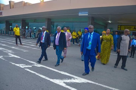 83 Year Old Man!!!
If this is not divine strength, what is this? 

Pastor W. F. Kumuyi has arrived Douala Cameroon ahead of Global Crusade with Kumuyi scheduled to hold from 23rd - 28th May, 2024