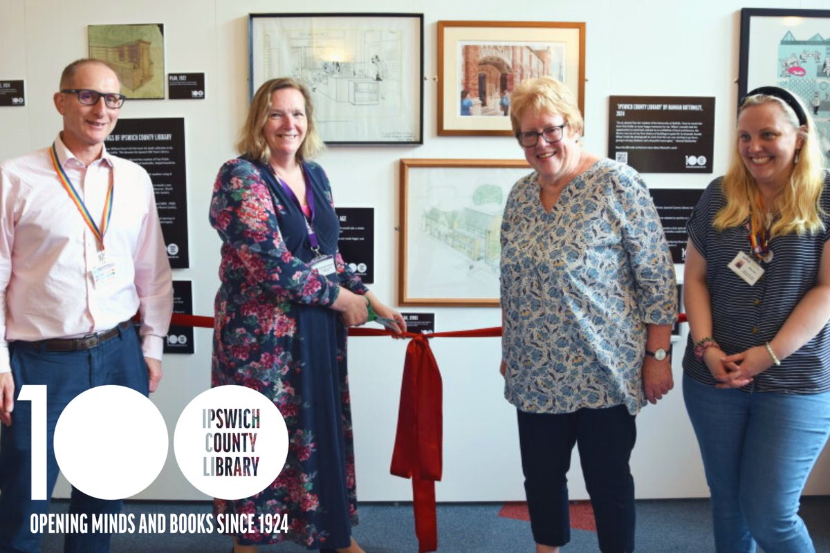 We've officially launched our new exhibition as part of the @ipswich_library 100 year celebrations! Please pop in and visit if you're passing & check out our website for more details! #SuffolkLibraries #IpswichLibrary
ow.ly/anxs50RSfl4