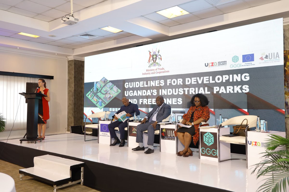 🔸To promote social and environmental sustainability in the driving of the industrialization agenda through Industrial Parks and Free zones.
@SsaliGeraldine @FMwebesa1 @GggiUganda @freezonesug @ugandainvest 
#BUBU
#greengrowth