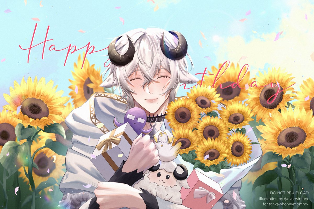 T2a7o's tweet photo. 𝒽𝒶𝓅𝓅𝓎 𝒷𝒾𝓇𝓉𝒽𝒹𝒶𝓎 𝓉𝑜 𝐵𝒶𝒶𝒷𝑒𝓁🐏🌻✨
สุขสันต์วันเกิดแด่คุณบาทหลวงผู้เป็นที่รักและเป็นดั่งแสงสว่างของเค้า🤍

ขอให้เธอมีความสุขโอบกอดในทุกวัน มีรอยยิ้มที่สดใสดั่งดวงตะวัน และมีวันที่ไร้ซึ่งฝนตกในใจในทุก ๆ วันนะคะ

#BaabelArt #BaabelLamb 
#Sheep1TapDay2024 https://t.co/s6aI1mrsYF