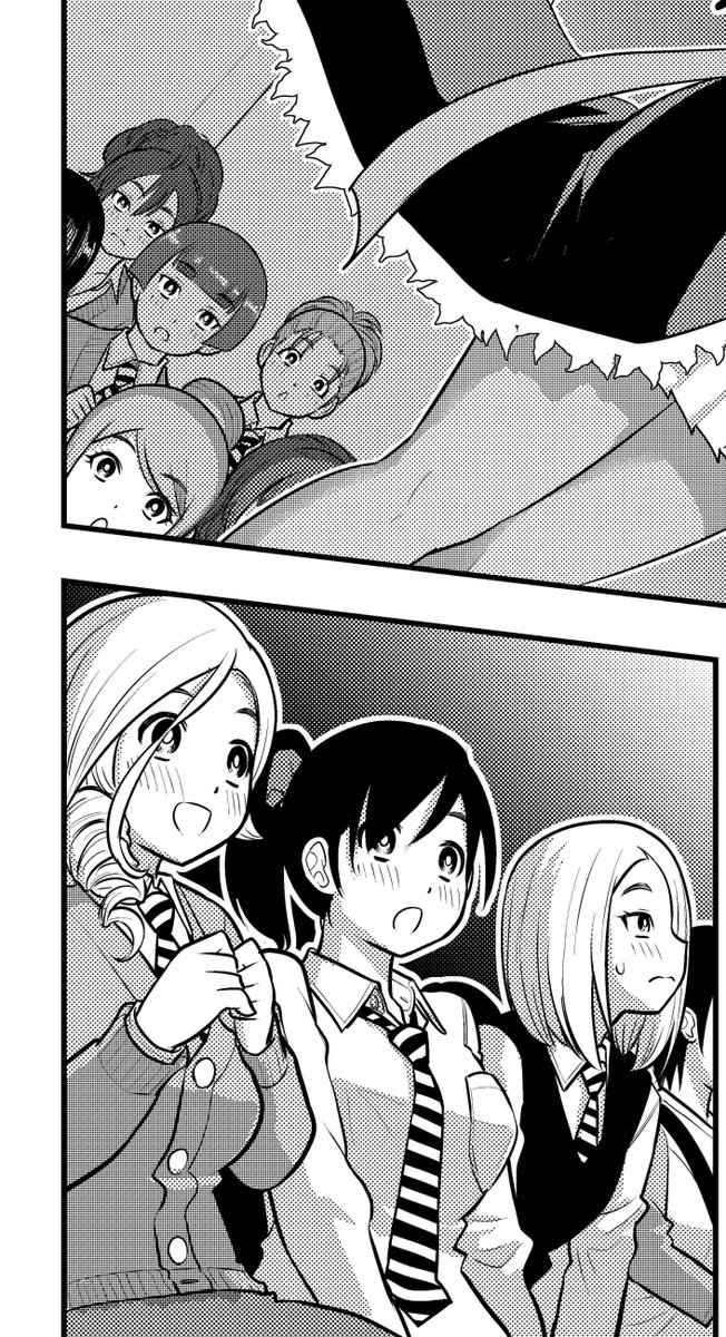 今週の小さいからこそ見て頂きたいひとコマ。
ショー観覧中の茂手高女子たち。オシャレに興味があるからか、姫カットちゃんや巻き髪ちゃんなど個性的です。
