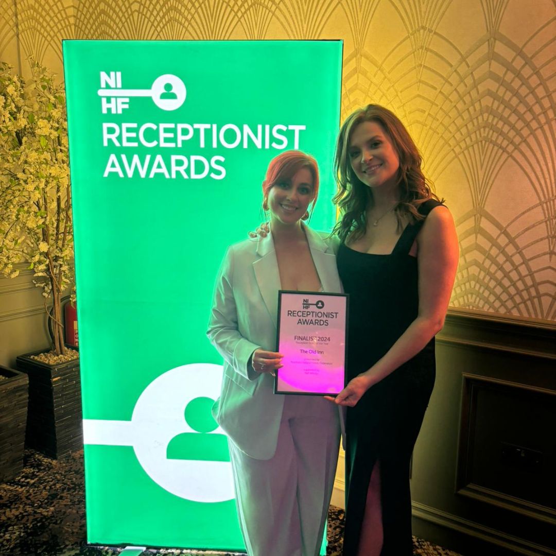 Our incredible reception team attended last night’s NIHF Receptionist Awards as finalists in the Reception Team of the Year category! Creating a truly memorable experience for guests, our receptionists give a warm and friendly welcome ✨<a href="/NIHF/">NIHF</a> #finalists