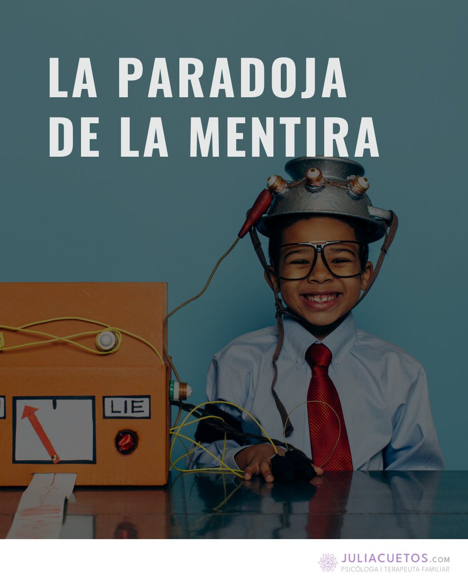 JuliaCuetos's tweet photo. 👂Muchas veces escucho quejas sobre lo mentirosas que son otras personas, especialmente padres que se quejan de las mentiras de sus hijos o hijas. 

Aunque esto también puede aplicarse a las relaciones adultas como parejas, amistades, o incluso a tus propios padres ya siendo una persona adulta.

La mentira a menudo nos lleva a una paradoja irresoluble. La primera pregunta que debemos hacernos es:

💥¿Para qué mienten las personas?

Creo que una de las respuestas es para proteger su Yo y su imagen. Puede ser en situaciones donde la gente de tu entorno te traslada una imagen negativa de ti mismo.

Un ejemplo típico es el de los padres que descalifican constantemente a su hijo adolescente, llamándolo desastre, malo académicamente, vago en casa, etc., y además mentiroso. ¿Para qué miente ese chaval o chavala? Probablemente para evitar seguir recibiendo mensajes negativos sobre sus capacidades: 

- "¡Qué pifia, otra vez he suspendido! Voy a mentir porque si no van a decirme que soy un desastre." 

Peor aún, mienten para evitar la bronca, la riña o los insultos: 
- "Si vuelvo a decir en casa que he suspendido, me va a caer la del pulpo." 

Mentir por miedo a la reacción de la otra persona es uno de los motivos más problemáticos que se me ocurren.

Nos movemos al lado opuesto del gradiente: mentir porque las expectativas sobre ti son muy altas y has fallado. 

Siguiendo con el ejemplo: 
- "No quiero que mi familia se sienta defraudada." 
Podemos estar sembrando expectativas tan altas sobre la otra persona que no hay cabida al error.

En resumen, creo que uno de los motivos por los que las personas mienten es para protegerse, para proteger la visión que los demás tienen de ellos y su propia autovisión, para hacer congruentes las expectativas con las acciones, y para evitar las consecuencias de una acción equivocada.

La paradoja es que, cuando la otra persona descubre la mentira, la finalidad de proteger tu imagen da un giro de 180 grados y acabas consiguiendo lo que querías evitar: 

👉 Tu imagen se acaba dañando y vuelves al punto de partida.

🌸 Todos los días pares ideas como esta en tu correo electrónico.

#mentira #familia #mecanismosdedefensa