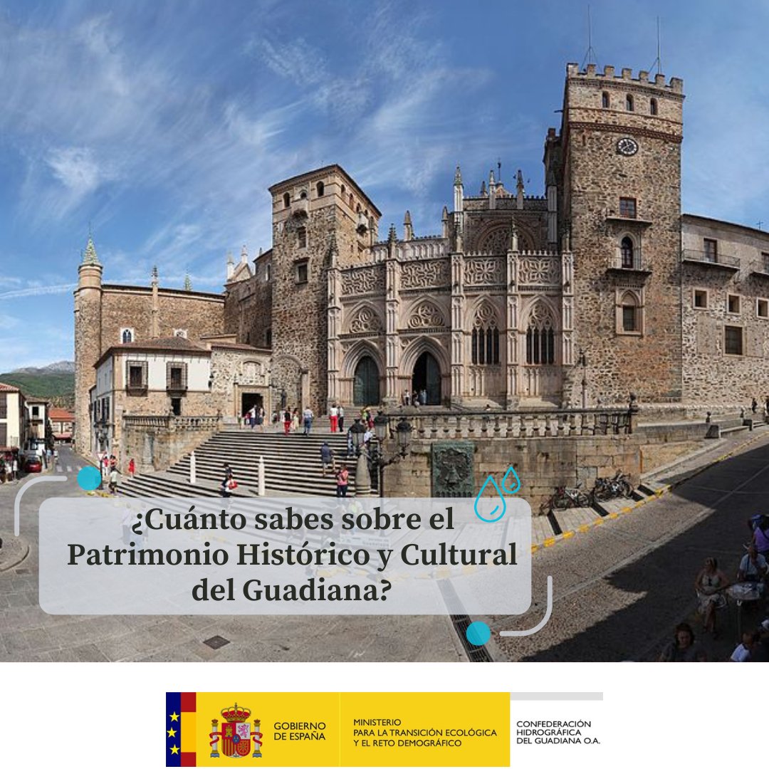 💧 ¿Cuánto sabes sobre el Patrimonio Histórico y Cultural del Guadiana? 🔗 ¡En este enlace te lo contamos todo! chguadiana.es/cuenca-hidrogr… #Guadiana #PatrimonioGuadiana