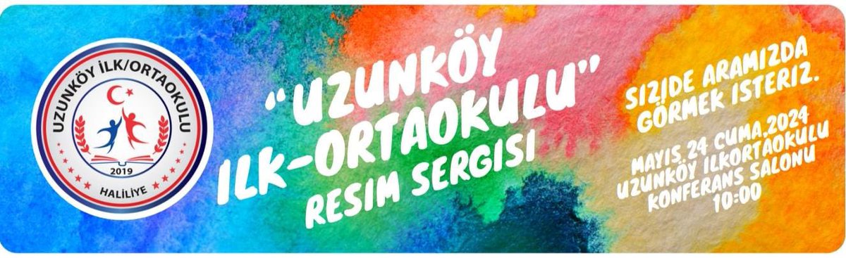 uzunkoyilkokulu's tweet photo. Uzunköy İlkokulu ve Ortaokulu Resim Sergisine davetlisiniz 🎨🩷🎀 
@HaliliyeMem 
@sanliurfammem63 
@Mvural63 
@UrfaValiligi 
@Haliliye_Kym 
@miaserapcetin https://t.co/7wpS4dJRt2
