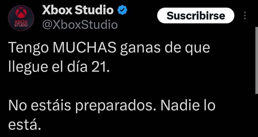 PhilaSpencer's tweet image. "No estáis preparados, nadie lo está"... Dijo nadie, nunca 🤭
#XbotStudio