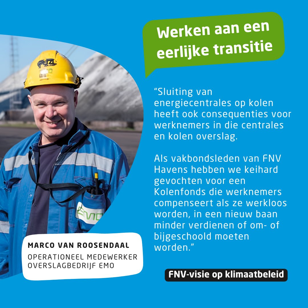 FNV's tweet photo. Klimaat geen zaak voor de vakbond? Juist wel! Want onze leden weten: laat je klimaatbeleid alleen over aan directiekamers en de politiek? Dan is de werknemer al snel de dupe. Lees onze hele visie op https://t.co/Mmt2aGbyLy

#klimaat #klimaatvisie #klimaatbeleid #vakbond #FNV https://t.co/nXee5e9sGO