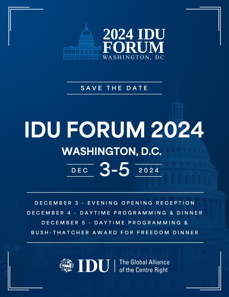We are excited about the @idualliance Forum in Washington, D. C. Join us; Save The Date!