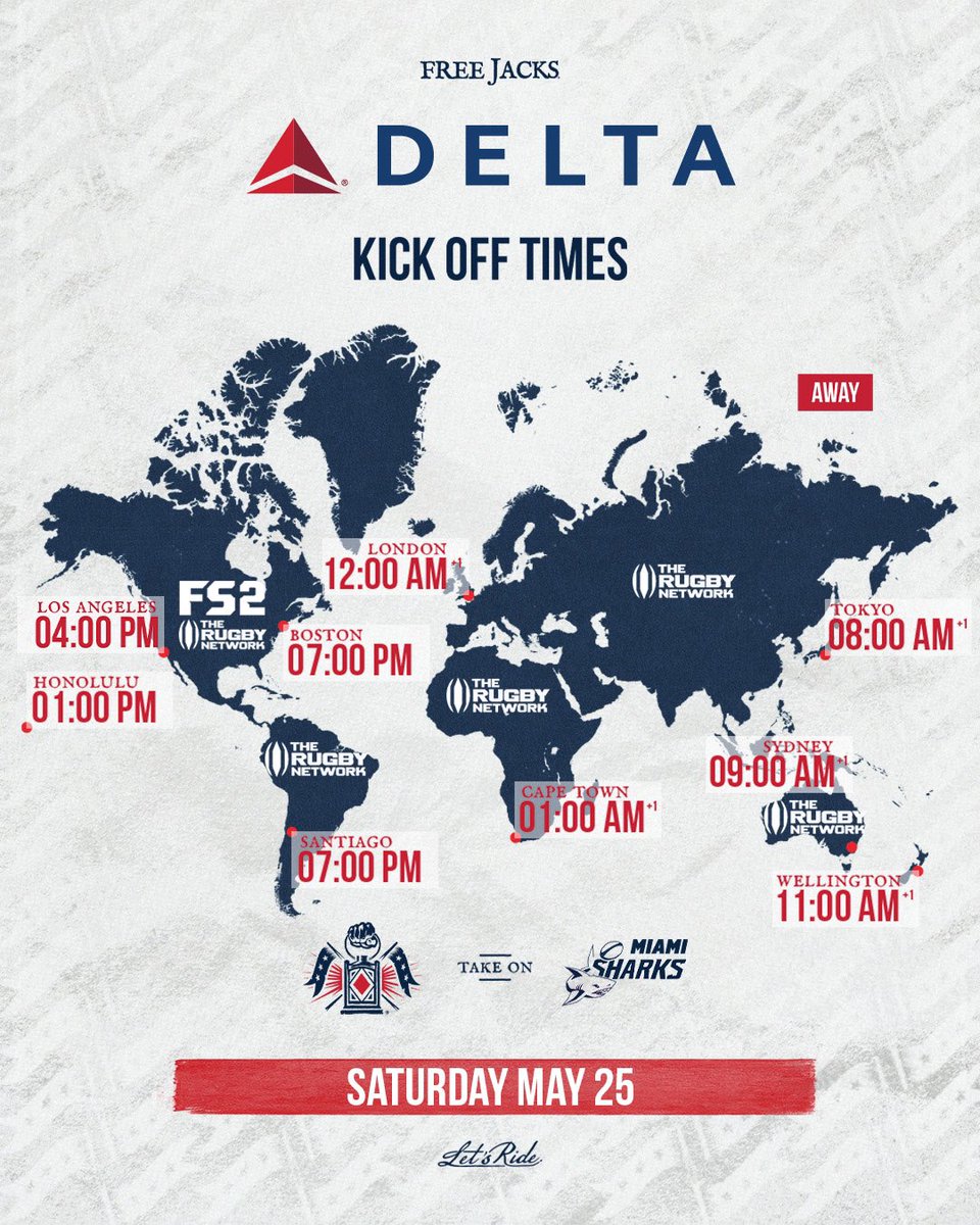 Kickoff times presented by @delta Where will you be watching from?