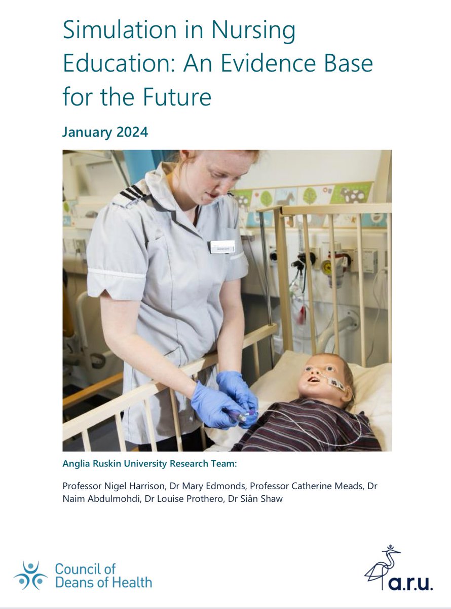 A remarkable keynote from Dr Mary Edmonds exploring
'Simulation in Nursing Education: Evidence Base for the Future' how simulated learning can transform practice learning. 
We, at SimComm totally agree
#sim4safety 
@councilofdeans
@ASPiHUK 
Read here: bit.ly/3Sm606B