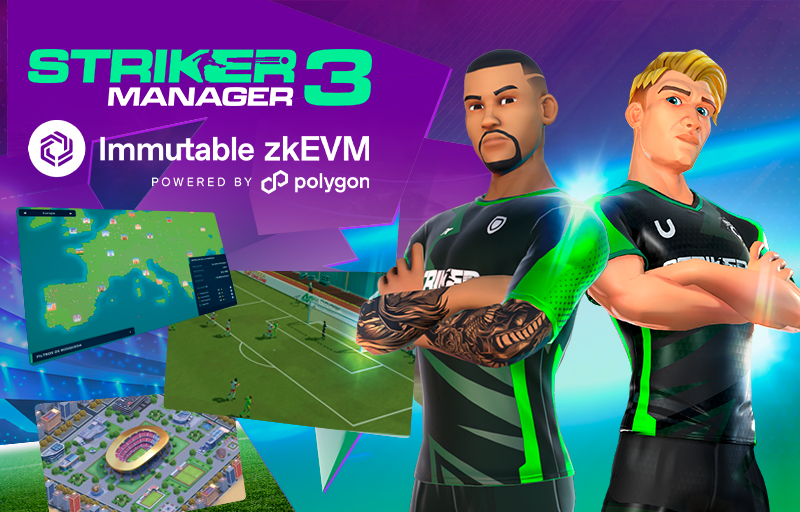 striker_manager's tweet photo. Striker Manager 3 is going to @Immutable ⚡️🎮

This is a huge step for us and we are really proud to continue growing with such an outstanding partner 🚀

Is this your time to become the best Web 3 football manager?⚽️🏆

Game link here: https://t.co/1kSROz7NHY https://t.co/eqfUvZTXIS