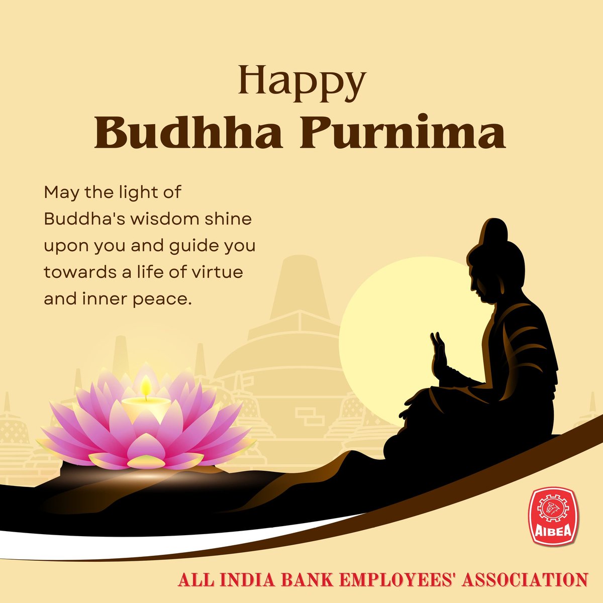 Happy Budhha Purnima 
#AIBEA