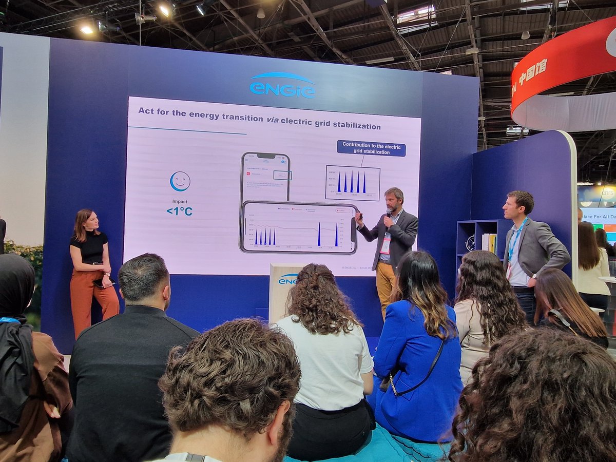 🔴 #LIVE
'Nous proposons également la solution gratuite #MonPilotageElec', explique Godefroy Scott de Martinville.

➡️ Pour piloter son chauffage, pièce par pièce depuis son 📲
➡️ Pour soulager le système électrique, en décalant ponctuellement un cycle de chauffage.

#VivaTech