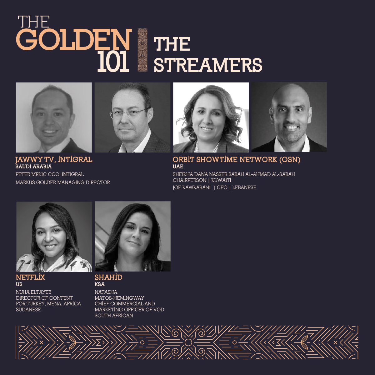 ArabCinemaCntr's tweet photo. Hey, what’s on our watchlist today? Here are the streaming services highlighted in the 22nd Arab Cinema Magazine’s Golden 101!
#Cannes #Cannes24 #ACC #ArabCinemaCenter #ACCPartners #ACCxCannes #SupportArabCinema #TheGolden101 https://t.co/3kYorFJOX7