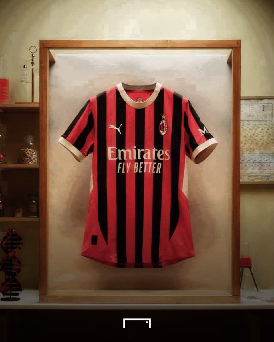 เอซี มิลาน เปิดตัวชุดเหย้าประจำฤดูกาลใหม่ 2024/25 🔴⚫️ #ฟุตบอลต่างประเทศ #ACMilan