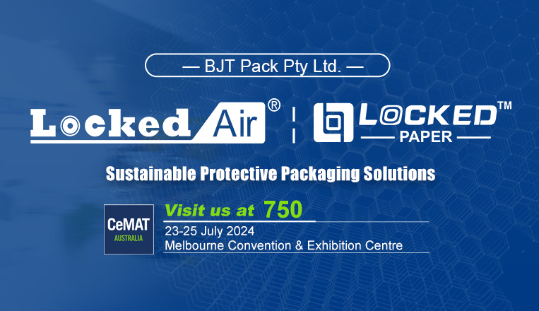 Mark your calendars for Australia’s Leading Trade Show for Intralogistics #CeMATAus
 We’ll be at Booth 750 showcasing our leading sustainable protective packaging solutions.
#SustainablePackaging #Intralogistics #LockedAir #LockedPaper #CeMAT #PaperCushionSystem #AirCushionSystem