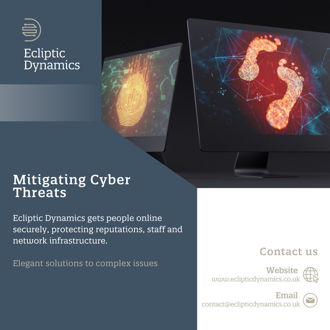 eclipticdynamic's tweet image. Worried about #malware while browsing? Say hello to #WebIsolation! Web Isolation is your digital shield, containing all your web activity in a secure #sandbox or virtual environment. 🛡️

Learn more: eclipticdynamics.co.uk/contact/