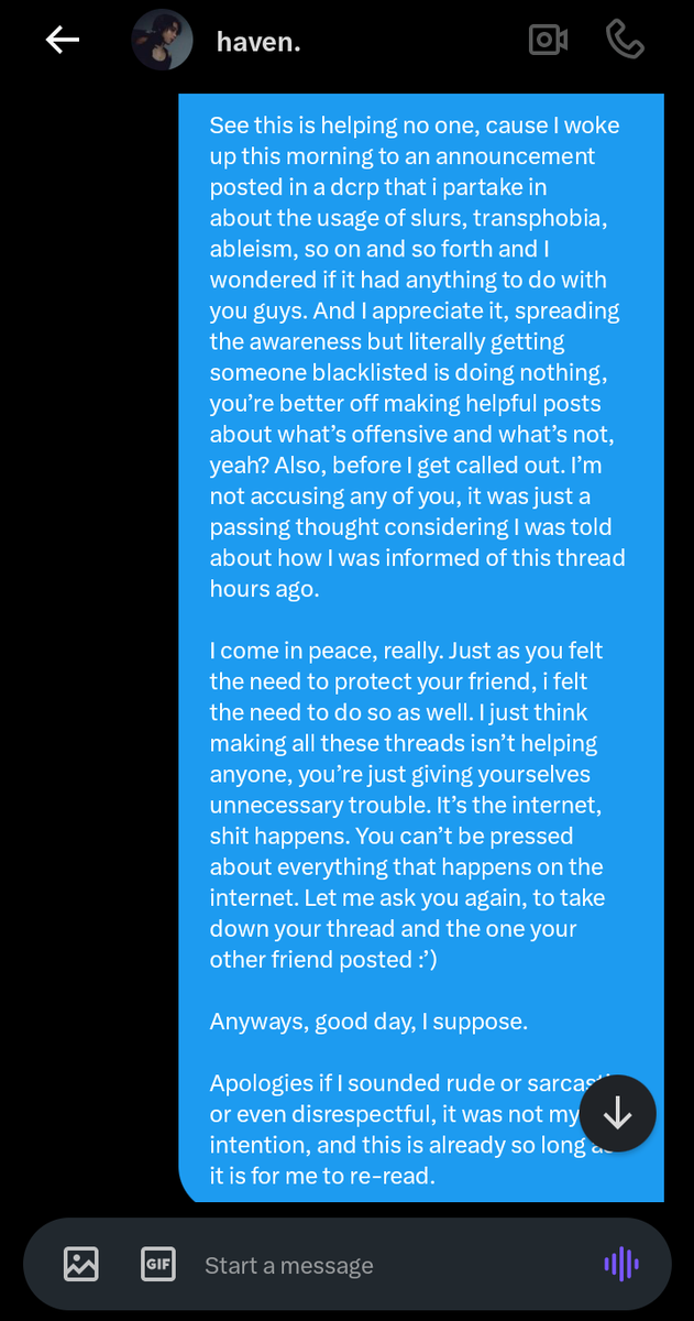 caffein_ted's tweet photo. posting the entire conversation because i don’t hide shit https://t.co/KvQmbncDzi