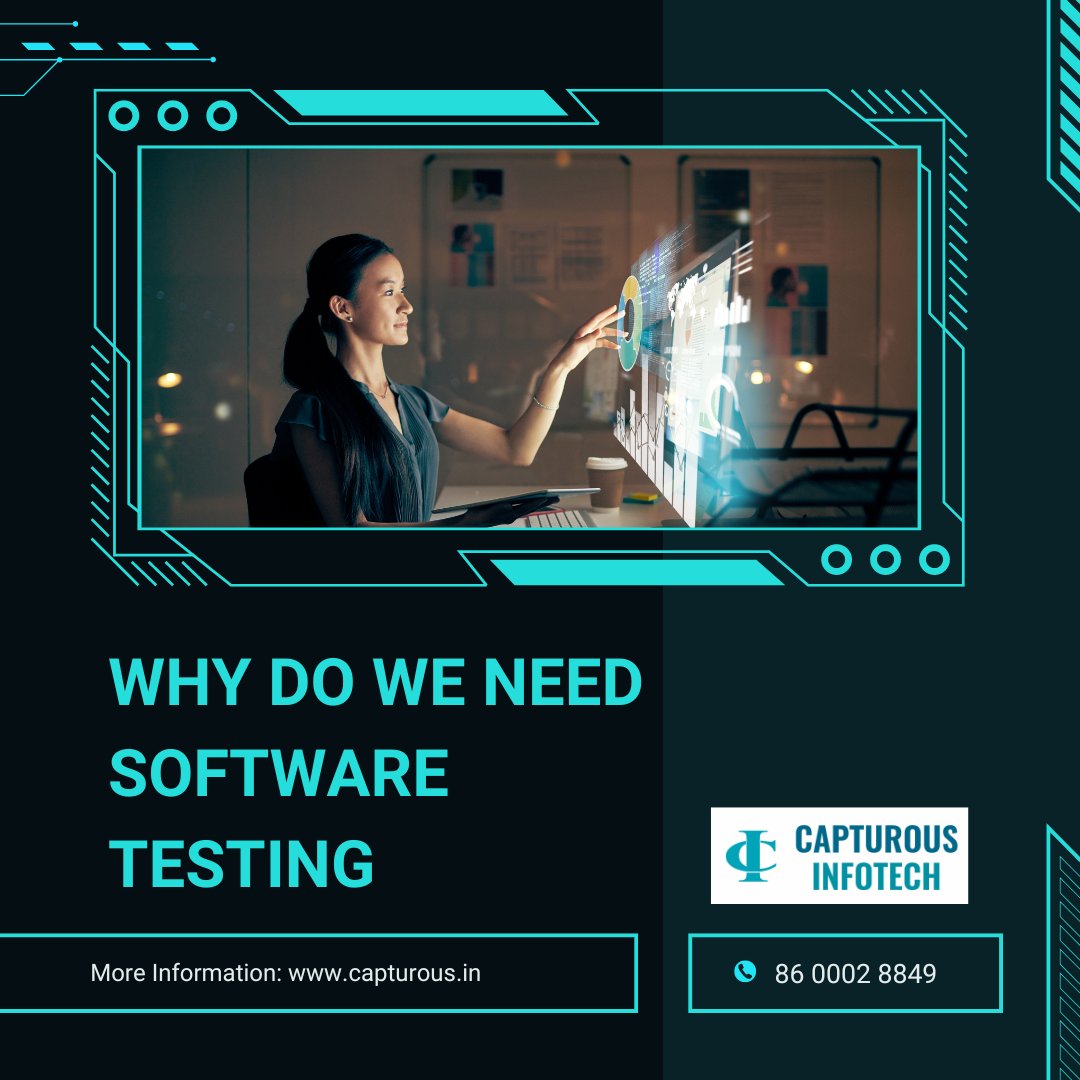 This helps maintain user trust and engagement, which are critical for the platform's success.
Join Now
📷8600028849
📷capturous.in
📷info@capturous.in
#softwaresolutions #software #softwaresolutions #softwaretesting #analytics #techskills #cloudcomputing