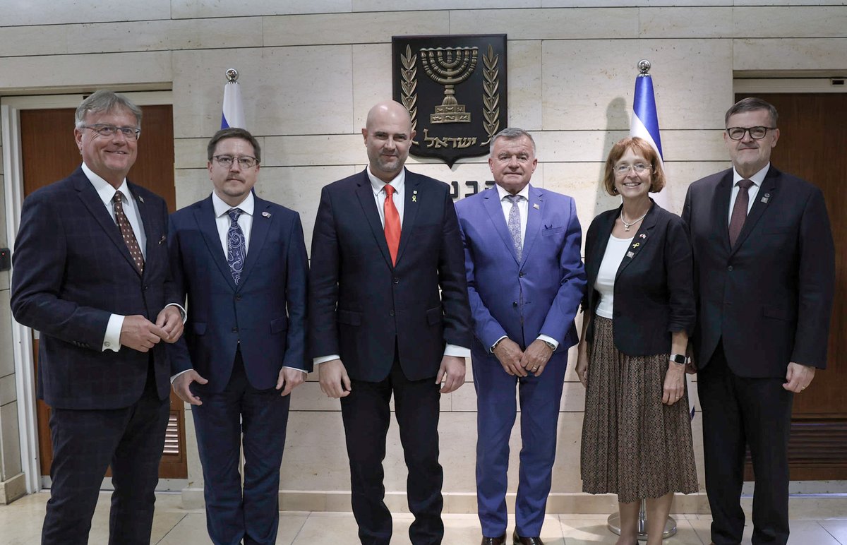 Czech Senate's Committee on Health visits the Knesset; chair pledges continued support for Israel main.knesset.gov.il/en/news/pressr… #StandWithIsrael