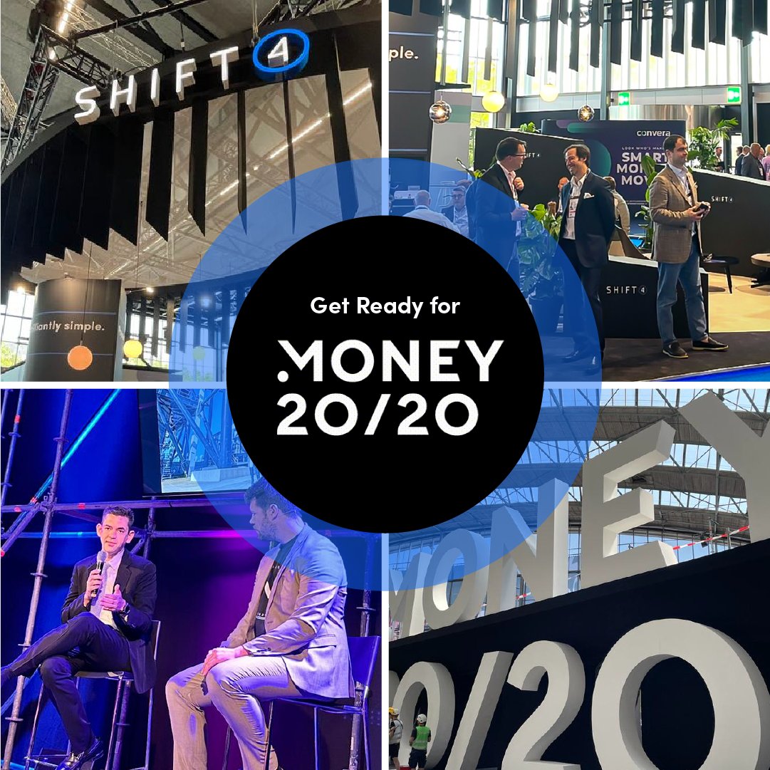 The countdown has begun! We're less than two weeks away from @money2020 Europe which takes place June 4-6 in Amsterdam. Check out our blog post to refresh on last year's highlights, and see what's in store for this year's event: shift4.com/blog/get-ready… See you at booth 8A130!