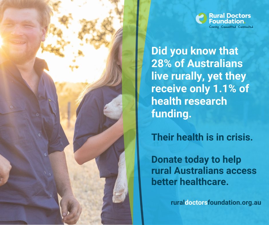 With the end of the financial year fast approaching, it’s a great time to support a worthy cause and minimise your tax. Donate today and help us support rural health workers, keeping them living and working in the rural towns that need them. ruraldoctorsfoundation.org.au/donate