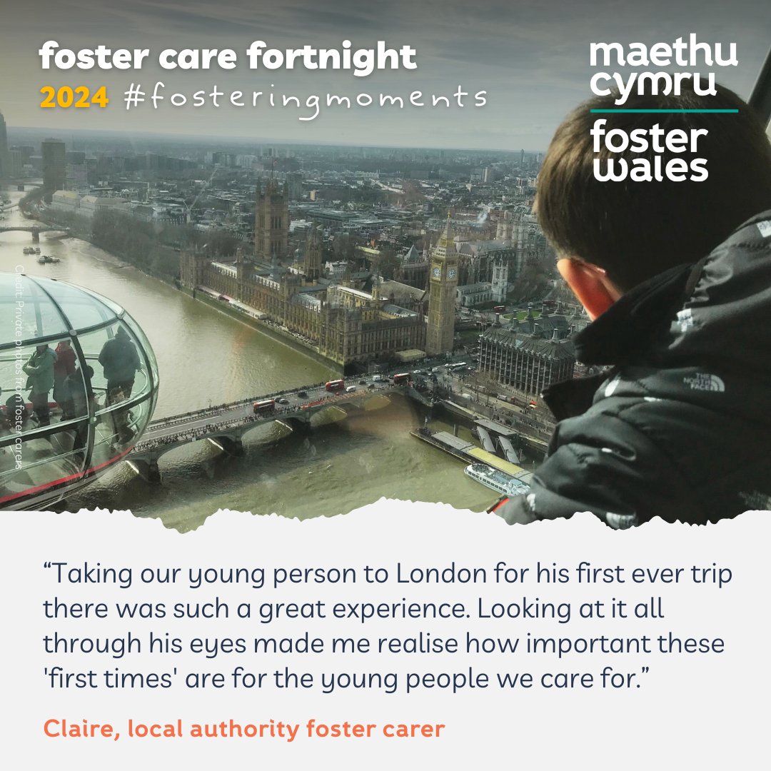 First trip to London for the young boy, aged 12, can be an unforgettable experience. For many children in foster care, moments like this mean the world – they show that somebody cares for them and gives them the stable family they need. Visit loom.ly/PcvYPAE