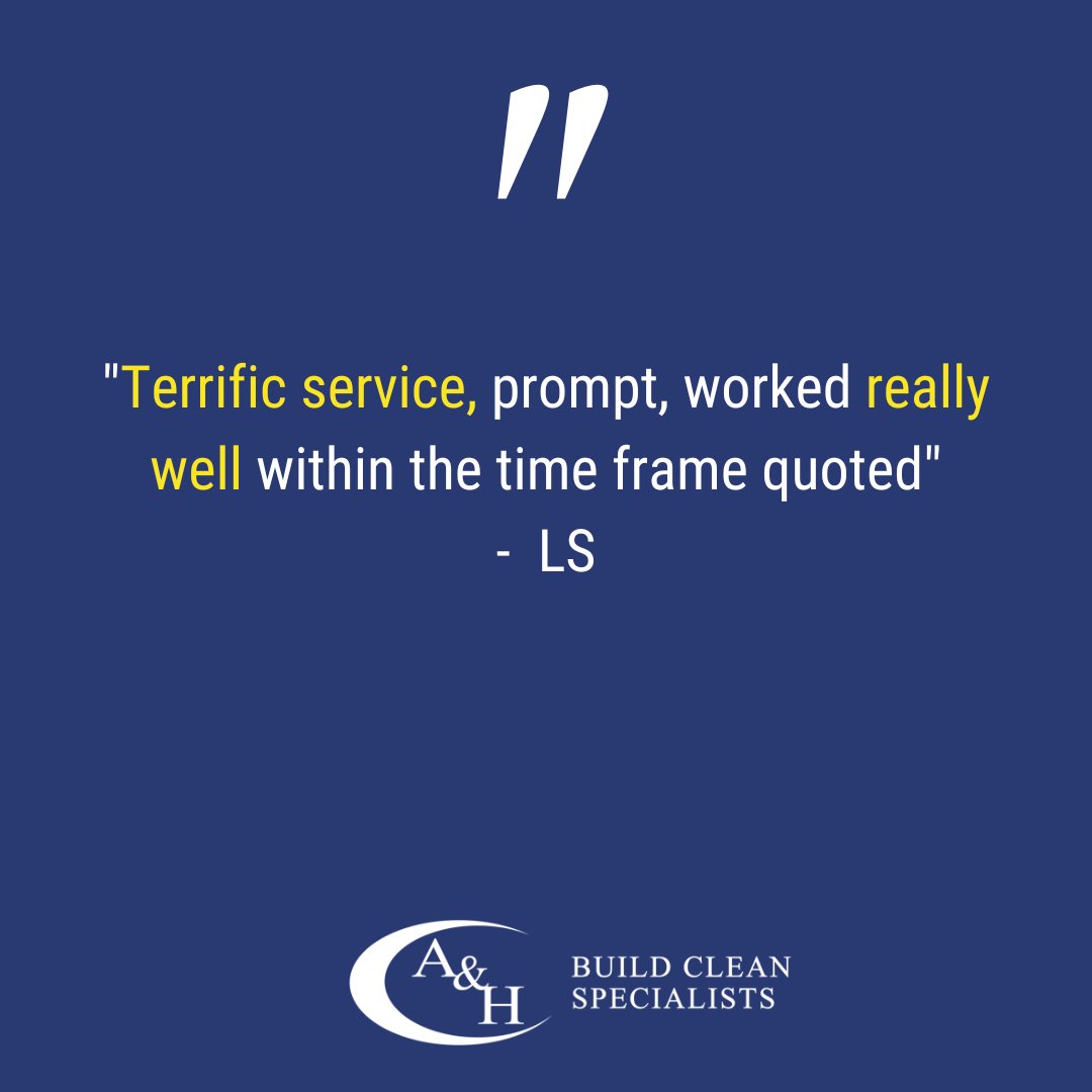 AHassociatesHal's tweet image. 🧼✨ "That's how we clean! Terrific service, prompt, and worked really well within
the time frame quoted. 🕒👌

#CommercialCleaning #BuildClean #ConstructionCleaning #ExcellenceInEveryDetai