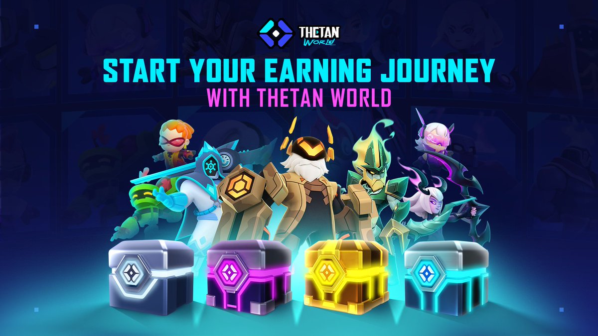 🚀 In Thetan World, @thetan_world introduced 27 NFT heroes of various rarities, available through Thetan Boxes👏 Owning an NFT hero grants you with access to multiple games within Thetan World's ecosystem🎮 Once mounted, these NFT heroes allow players to grind in-game & earn