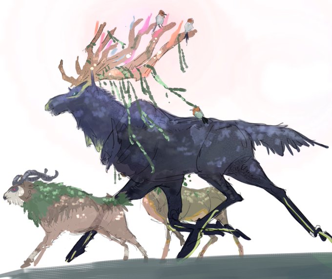 「deer」 illustration images(Popular)