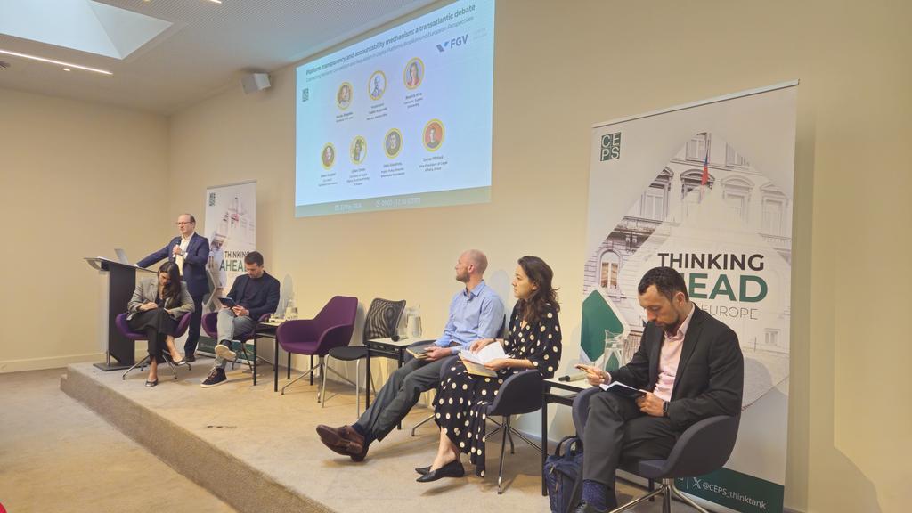 🔴 LIVE NOW / Discussions continue at our event on competition and regulation of digital platforms in 🇧🇷 & 🇪🇺! In this second panel, we are addressing the multifaceted issue of platform transparency and accountability in the Brazilian and European contexts. With us: 📌