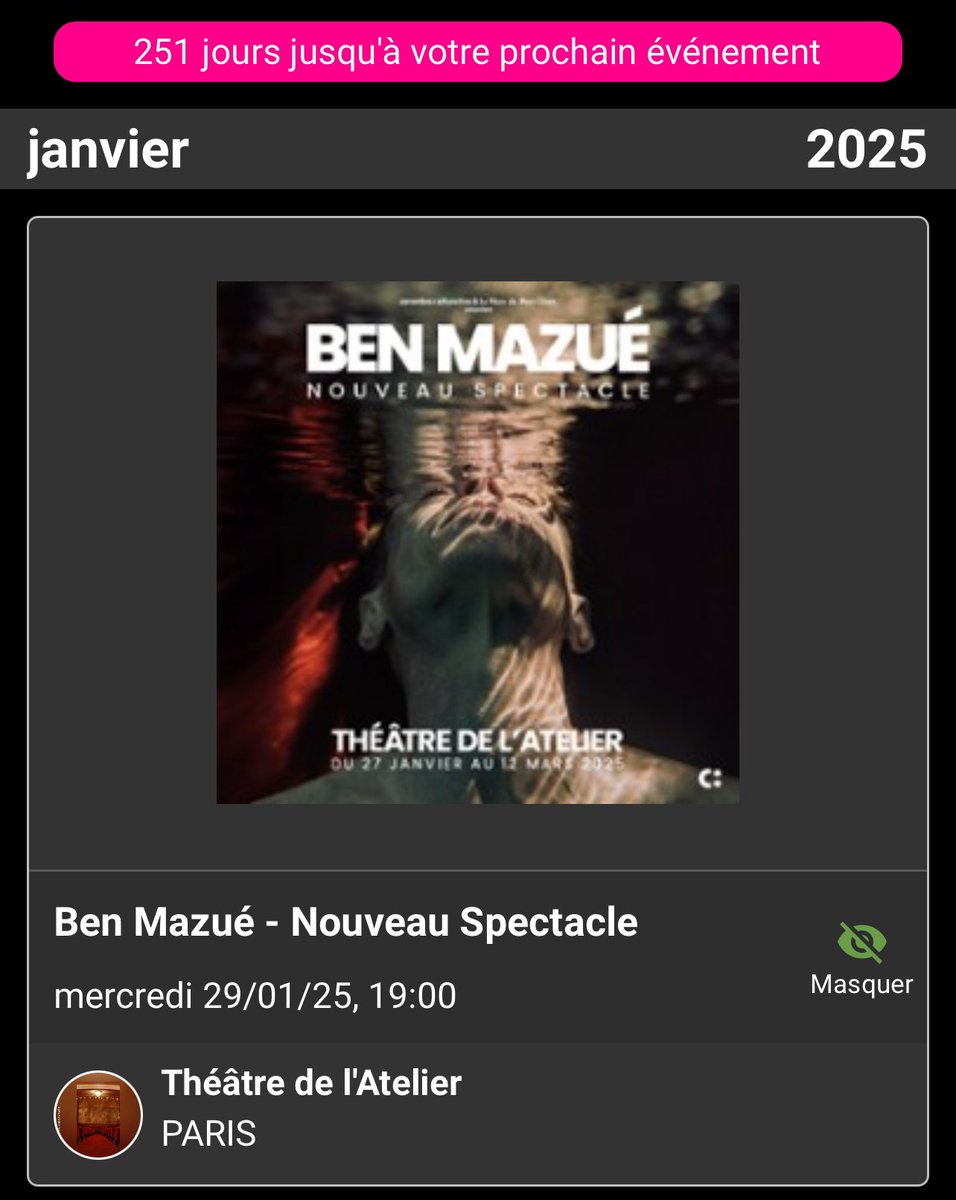 Bientôt une nouvelle croix dans la bucket list 🥹