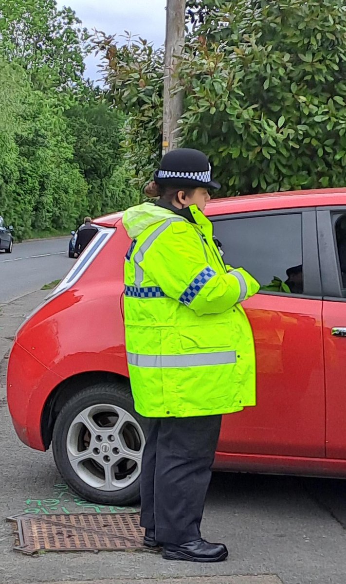 Malvern Patrol Team C conducted speed enforcement on the Leigh Sinton Road in Malvern this morning. In total 5 motorists were given speeding tickets for speeds between 54 and 56 mph recorded on a 40mph road. PS 1122 Grant Lawrence