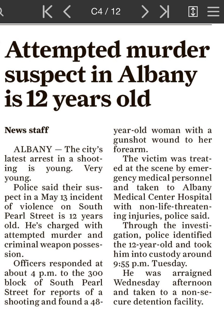 MORE MENTAL ILLNESS & delusion from the Times Union Editorial Board Page A11 APD officers praised for not shooting a 13-year-old who pulled a gun on them due to their “training and judgment” - are APD officers trained to shoot or not shoot someone who pulls a gun on them based