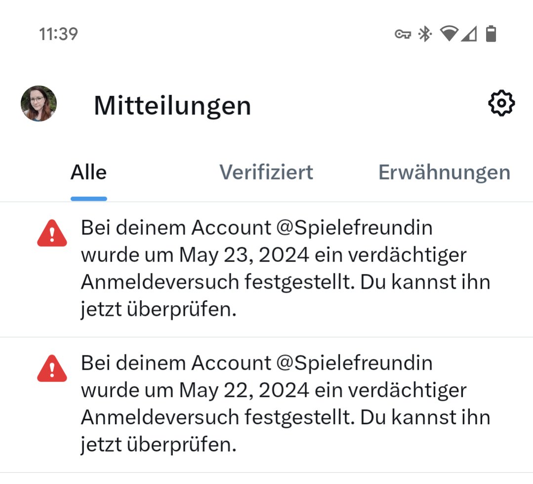 Keine Ahnung, wer so viel Bock auf meinen Account hat und vor allem warum, aber okay. 🤔