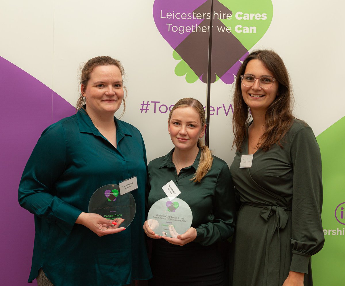 Well done to Danielle Young and the team @Nelsons_Law for supporting the work of the Youth Justice Team at Leicestershire Cares Ltd. We are grateful for your continued support. @VR_Network @leicspcc Read about it here: lnkd.in/ekjhvkWA #creativity #togetherwecan
