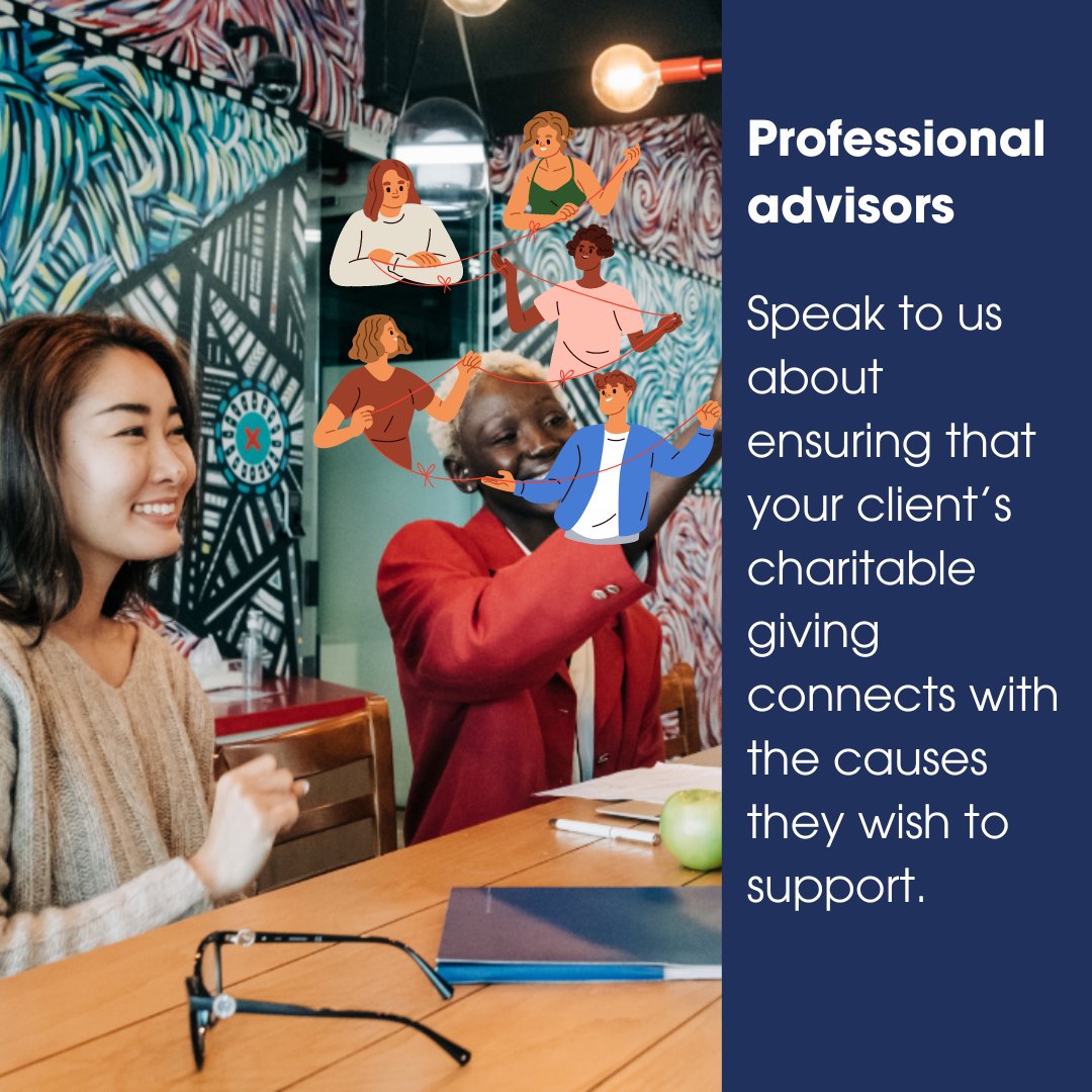 Calling all professional advisors. 📣Via our mission to do good through responsible fund management, we can help you support your clients.

Contact us to learn more.:one-community.org.uk/contact-us/ 

#FinanicalAdvisor #Solicitor #FinanicalPlanning #Donation #Community #Kirklees
