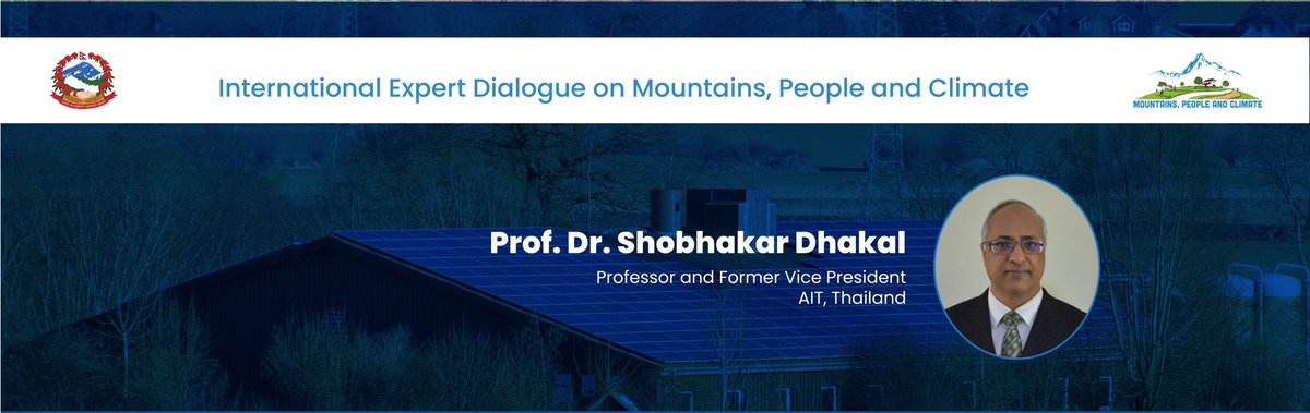 Int. Expert Dialogue on Mountains, People &Climate tweet media