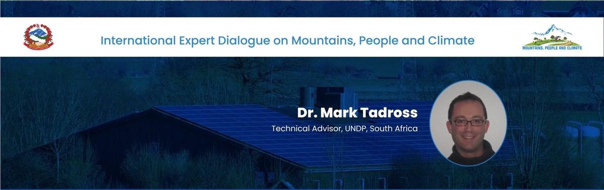 Int. Expert Dialogue on Mountains, People &Climate tweet media