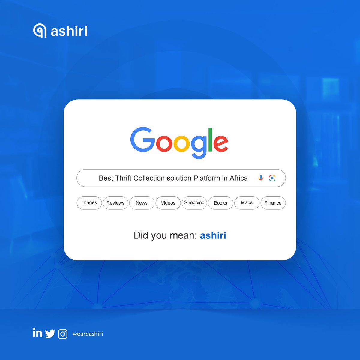 Ashiri Technologies tweet media