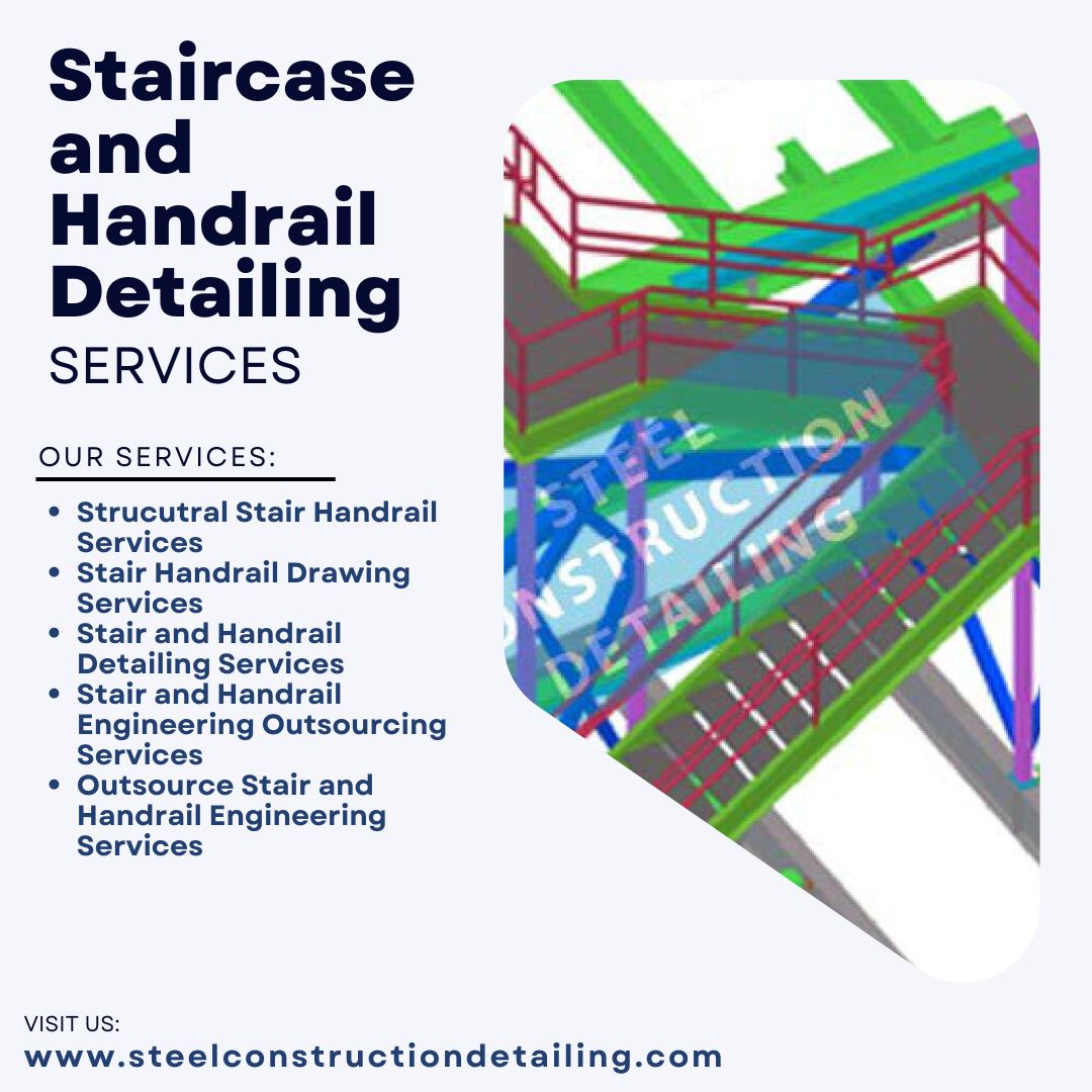 Based in the #USA, #SteelConstructionDetailing offers expert #StaircaseandHandrailDetailingServices to #architects, #contractors, and #fabricators. With a team of skilled #drafters and #engineers.

Url: bit.ly/2Nq4rUr