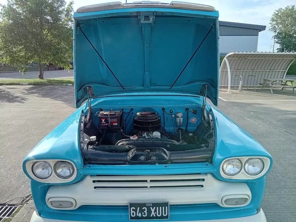 ukhotrods's tweet image. Ad:  1959 Chevrolet Apache Fleetside 3200 V8 Pickup Truck
On eBay here --&amp;gt;&amp;gt; ow.ly/hlbE50RS8fx

 #Fleetside3200 #ChevroletApache #V8Pickup #ClassicTruck #TruckRestoration #TruckLife #ClassicCarForSale