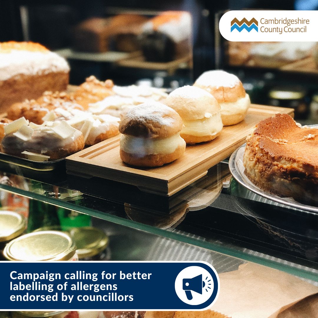 Our councillors endorsed a campaign calling for better labelling of allergens on restaurant menus on Tuesday (21 May). The proposals would see food allergens named at the point of ordering without the customer having to ask. Read more: ow.ly/Tqpc50RSfTN