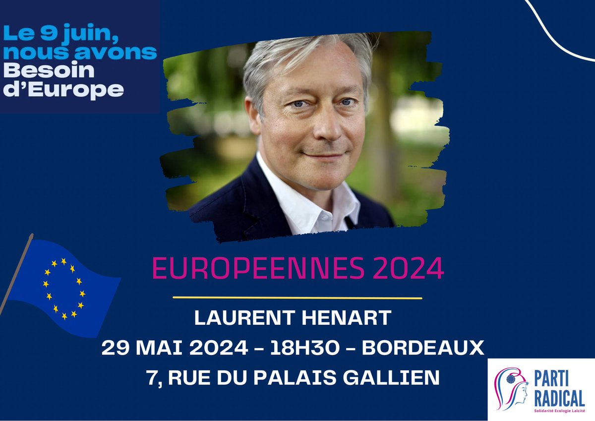 À la rencontre des Radicaux, européens de toujours, pour dire combien l’Europe est essentielle !