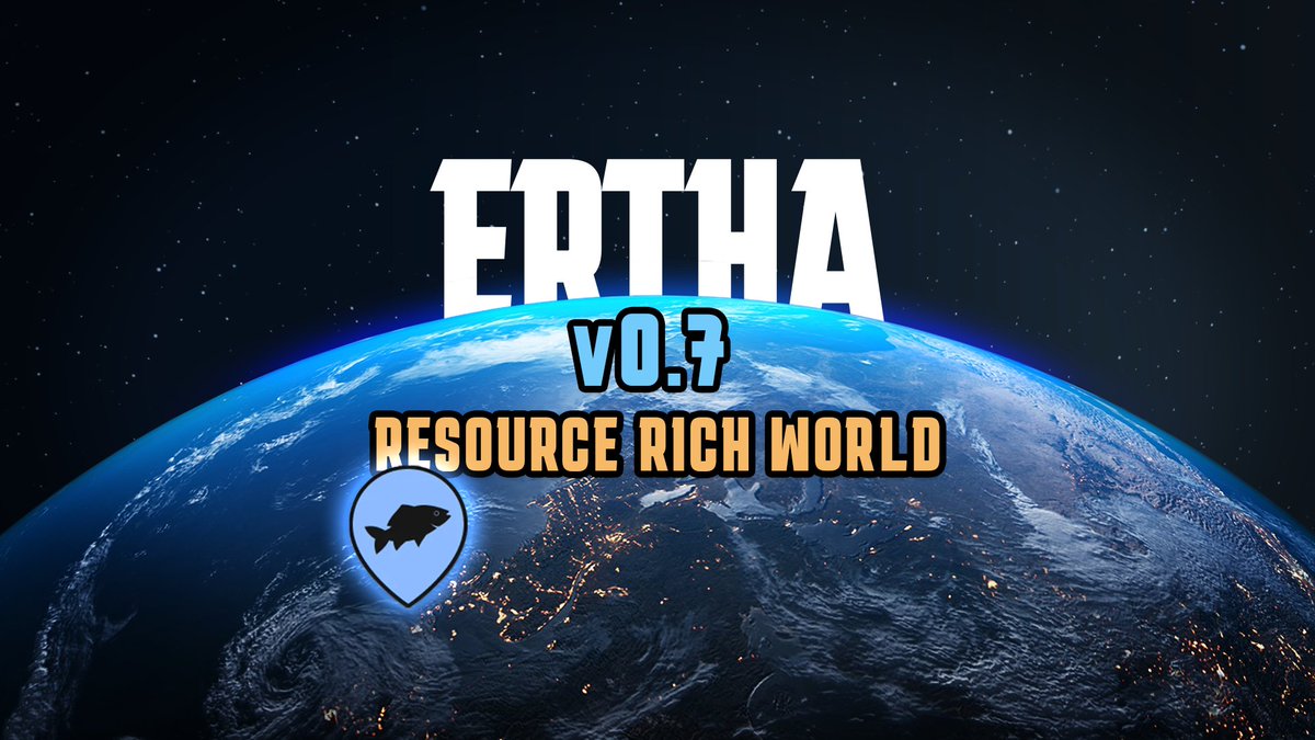 Ready to dive into Ertha's v0.7 resource-rich world?🎣 Here, resources are grouped into exciting categories, each bursting with valuable items. Imagine exploring the 'Fish' category and stumbling upon treasures like Salmon, Trout, and Bluefin Tuna! But here's the catch - each