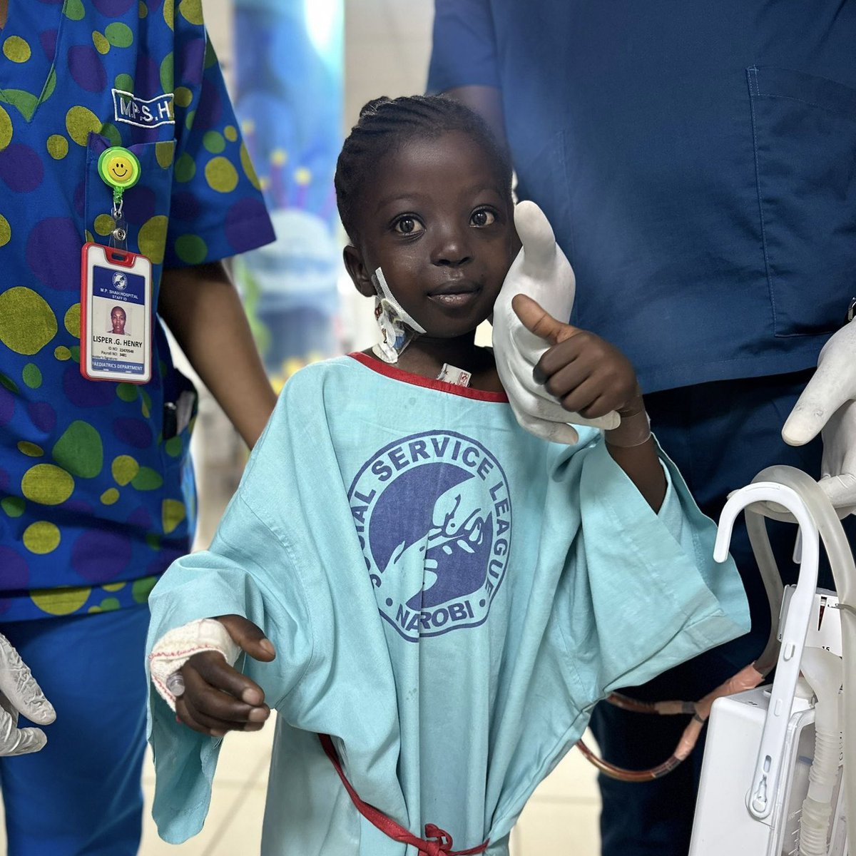 𝟐𝟎𝟐𝟒 𝑪𝒂𝒎𝒑 𝟖 - 𝑵𝒂𝒊𝒓𝒐𝒃𝒊, 𝑲𝒆𝒏𝒚𝒂

This gorgeous picture of Aggy following her open heart surgery marks the beginning of her new life. She will soon be playing, running and learning alongside her siblings, cousins and friends at school. 

#teamhlh #HLHCharity