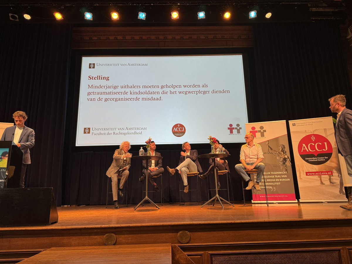 De eerste paneldiscussie van vandaag met <a href="/janssen_jacco/">Jacco Janssen</a> en andere toonaangevende professionals in het strafrecht.  

# <a href="/UvA_Amsterdam/">UvA Amsterdam</a>; symposium over kwetsbaarheid in de strafrechtspleging