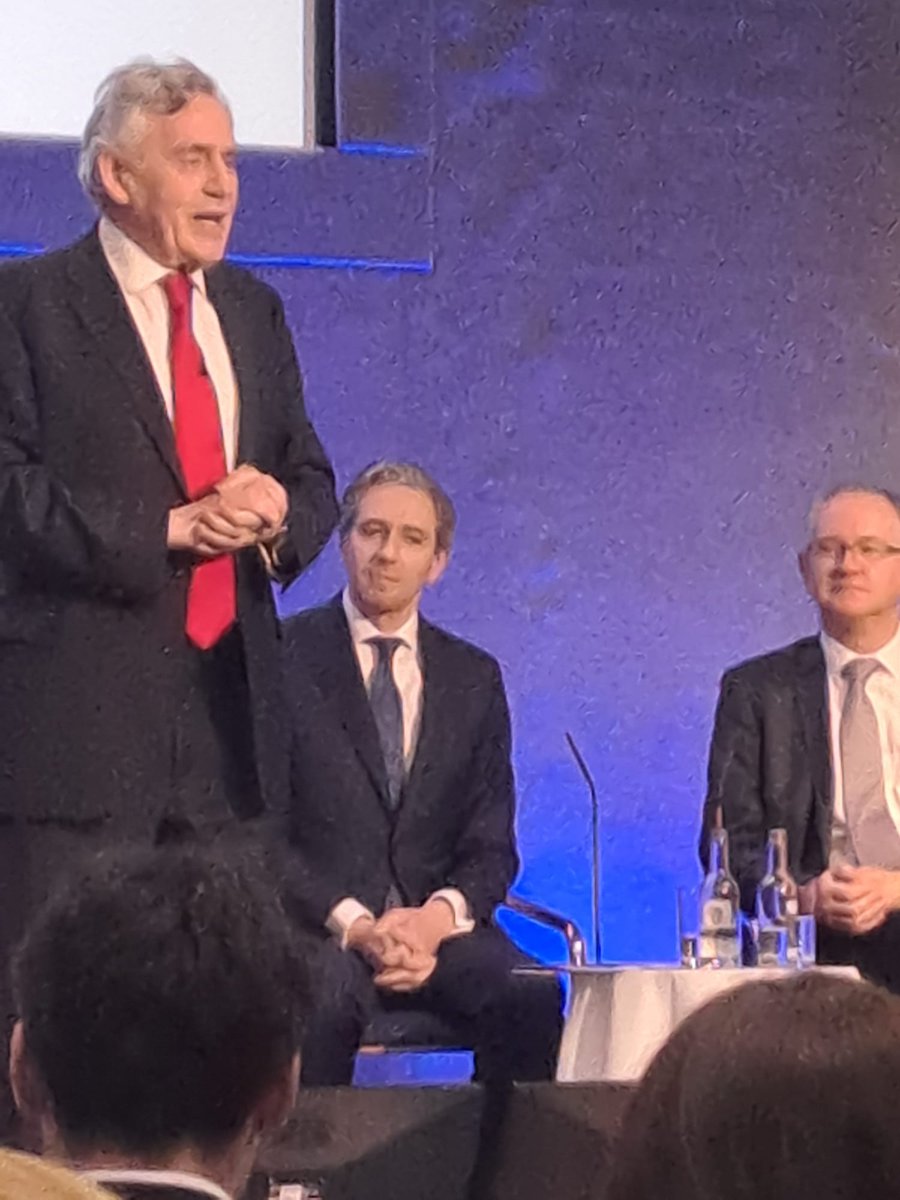 Some of the messages from today’s #ChildPovertySummit in Dublin Castle Child poverty has to be a driving mission - a central aim - that everyone is part of @GordonBrown to @SimonHarrisTD on the need to support the poorest working families and those reliant on social welfare