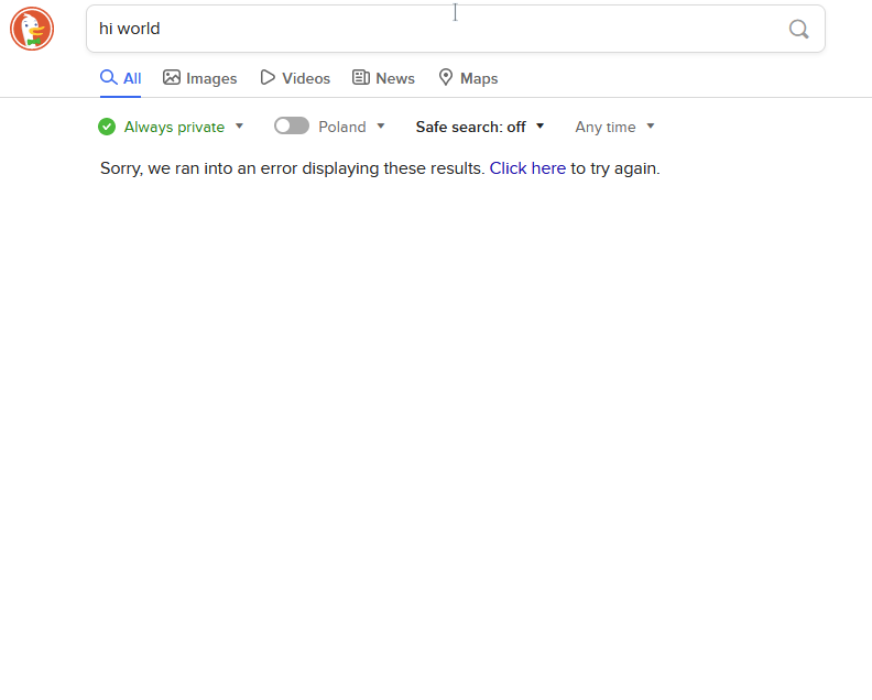 techly360's tweet photo. Microsoft Bing and Copilot is down across the world

Recently we've noticed that Duck Duck Go 🦆 is down also.

#Microsoft #BingDown #CopilotDown #DuckDuckGoDown https://t.co/XFrDWTn8cs