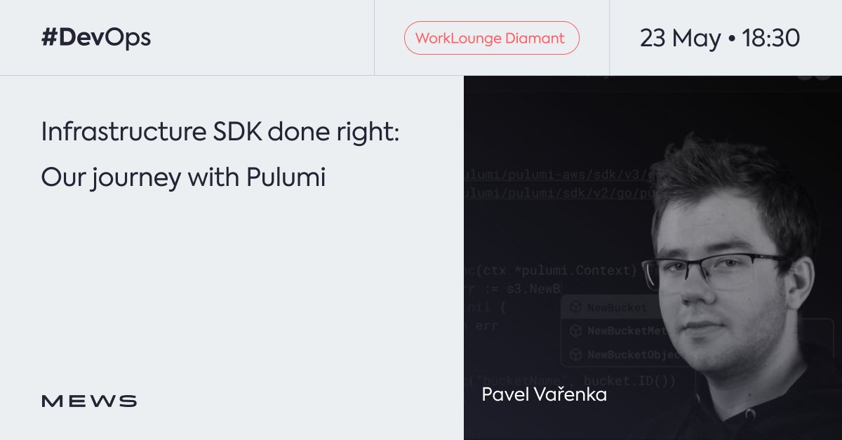 TONIGHT in <a href="/WorkLounge_CZ/">WorkLounge</a>! Join Pavel Vařenka taking us through Mews' journey of transforming infrastructure management, providing valuable insights and practical tips along the way. ⚙ 

Details &amp; RVSP here 👉 lnkd.in/ep6f6-Zy